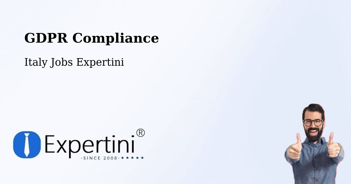 EU GDPR Compliance Statement – Caneva - Italy Jobs Expertini
