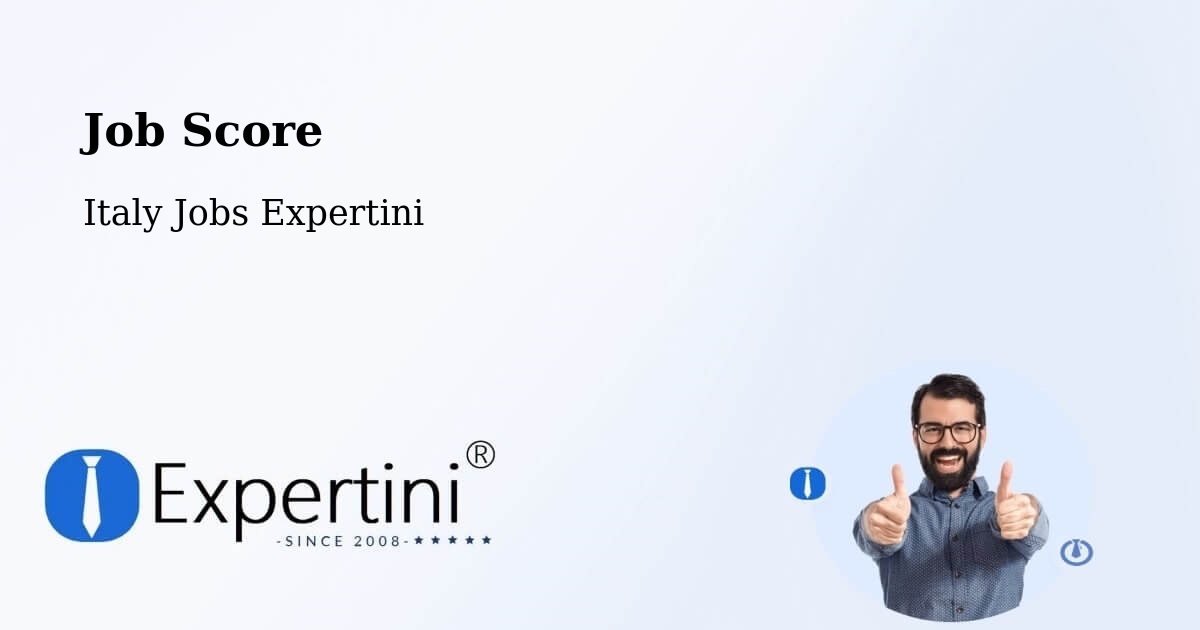 Job Score & Job Description Score Tool – Caneva - Italy Jobs Expertini
