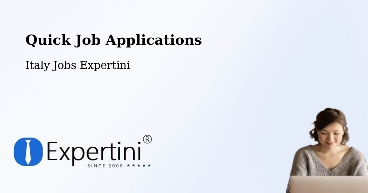 Quick Apply Feature – Caneva - Italy Jobs Expertini