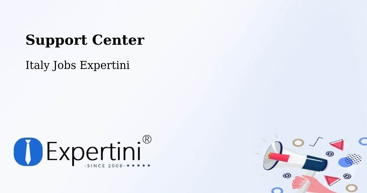 Support Services – Caneva - Italy Jobs Expertini